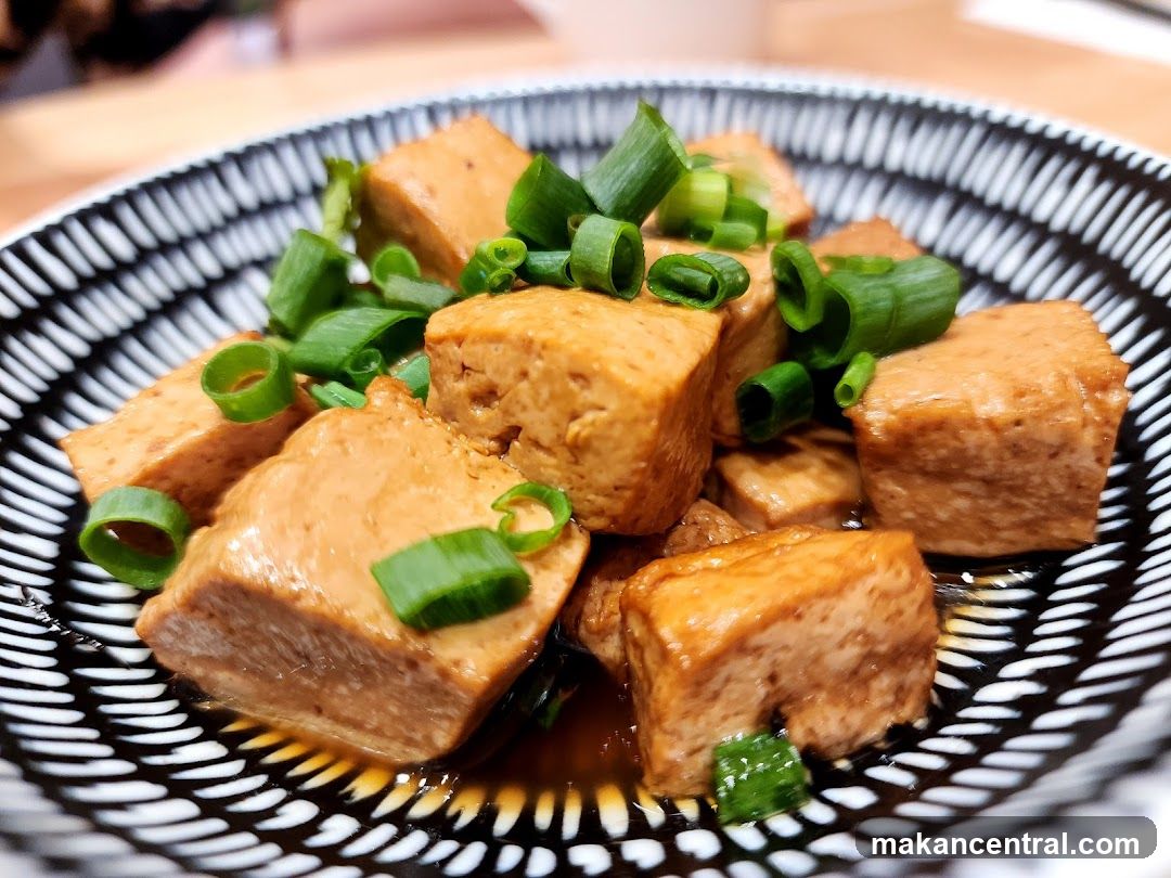 Braised Tofu with Scallions