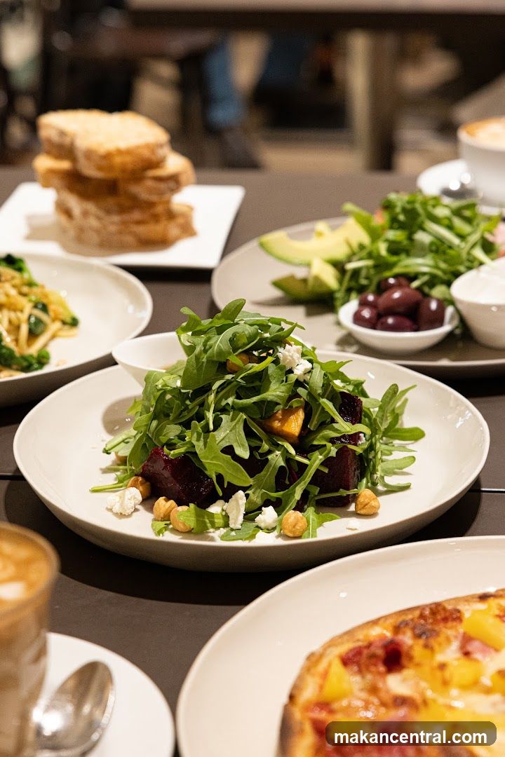 Table with food