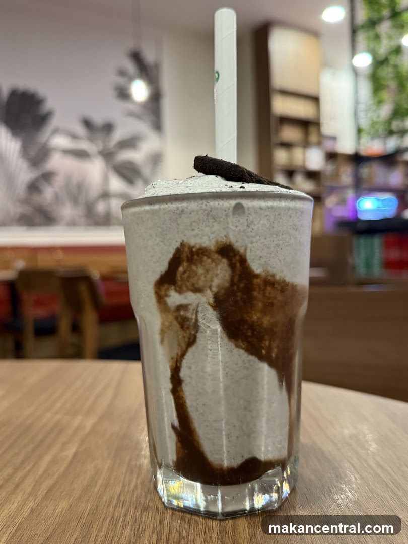 Oreo milkshake