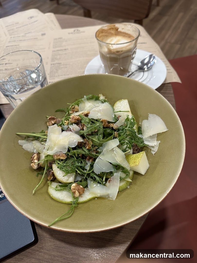Salad and Coffee