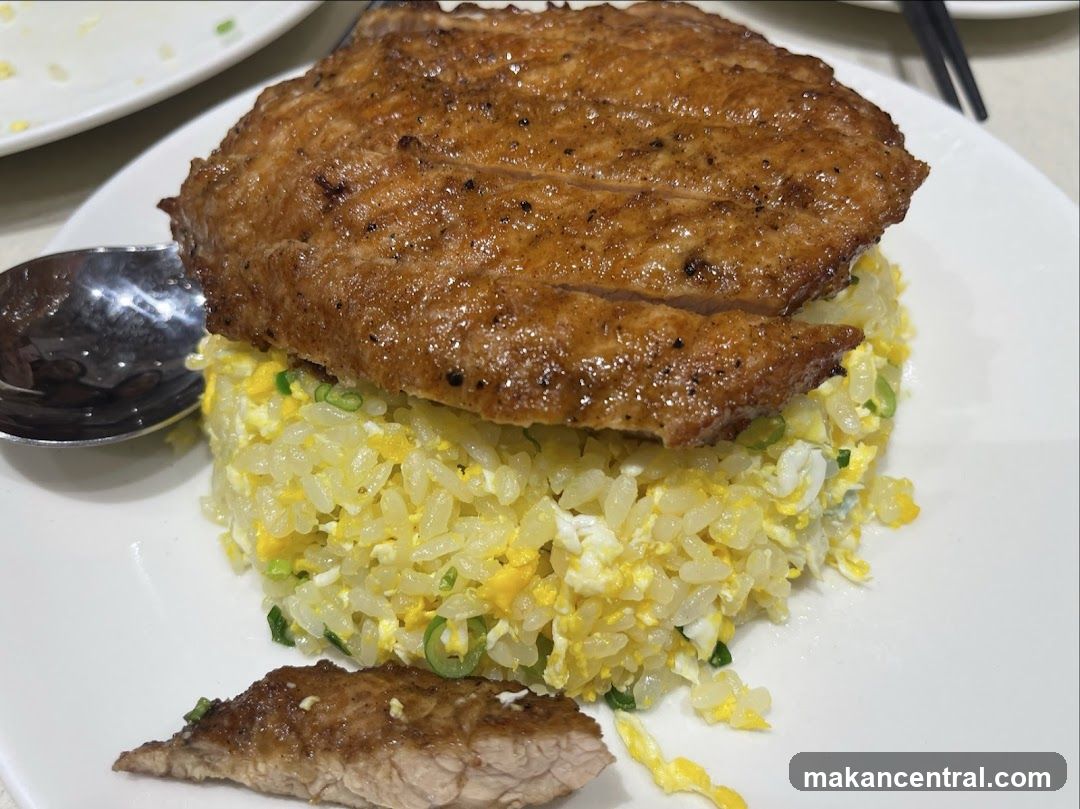 Pork Chop with Fried Rice