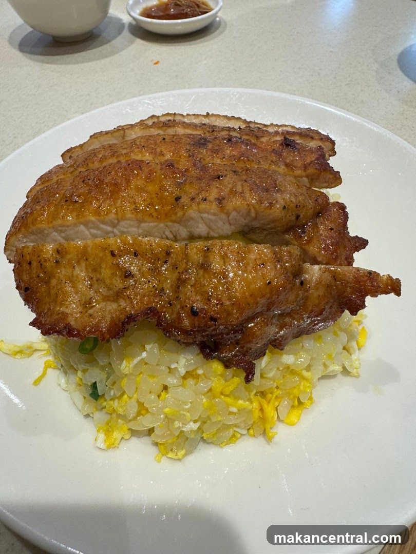 Pork Chop with Fried Rice