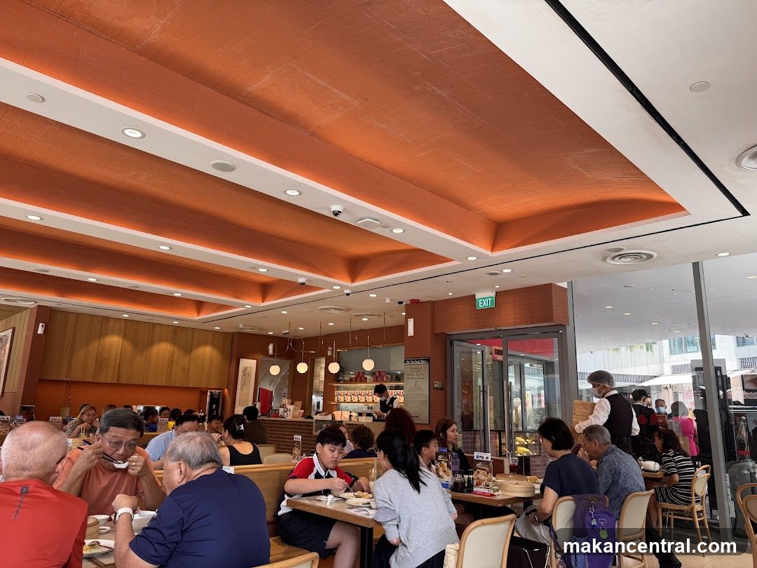 Restaurant Interior with Diners