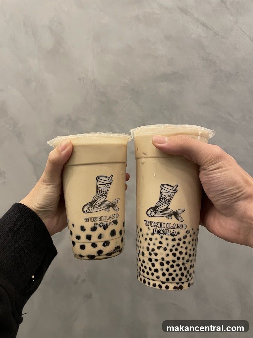 Two Boba Drinks