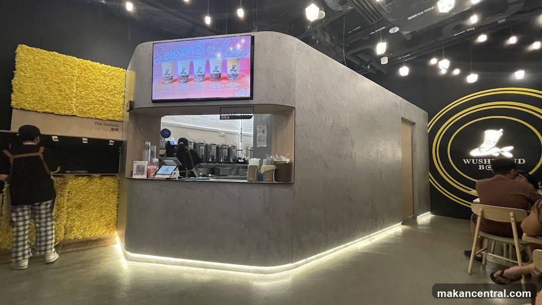 Modern Bubble Tea Shop Interior
