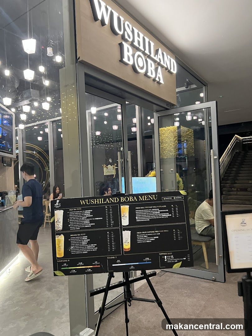 WUSHILAND BOBA MENU