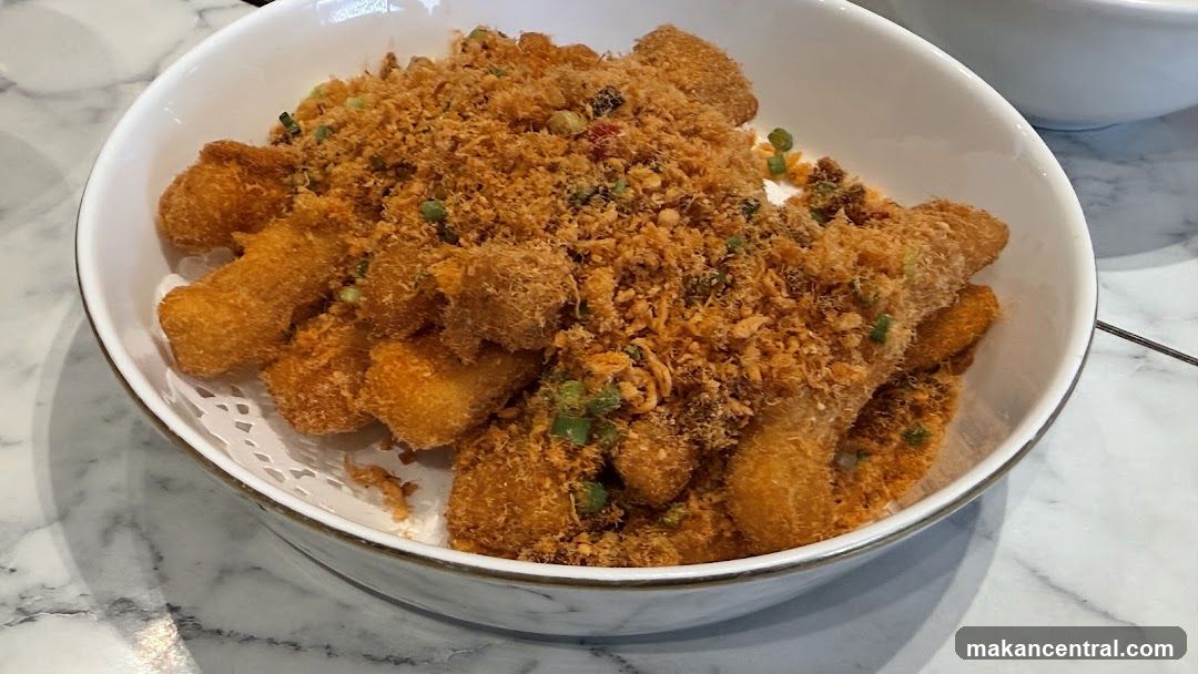 Fried Tofu with Toppings