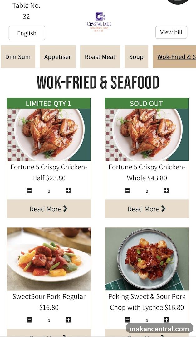 WOK-FRIED & SEAFOOD