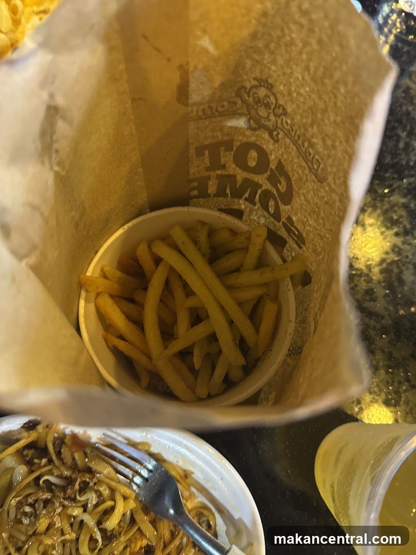 French Fries and Noodles