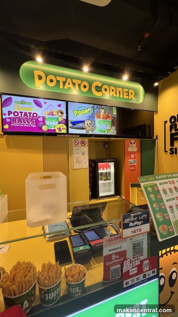 Potato Corner Counter