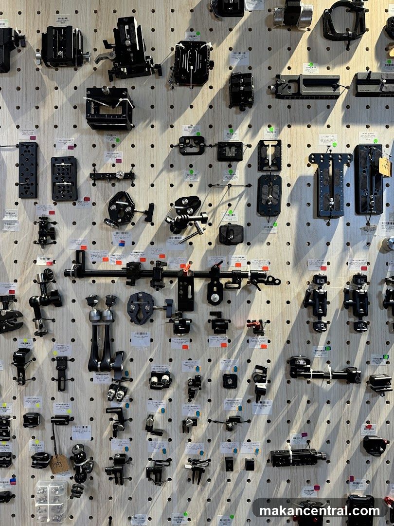 Camera Accessories Display