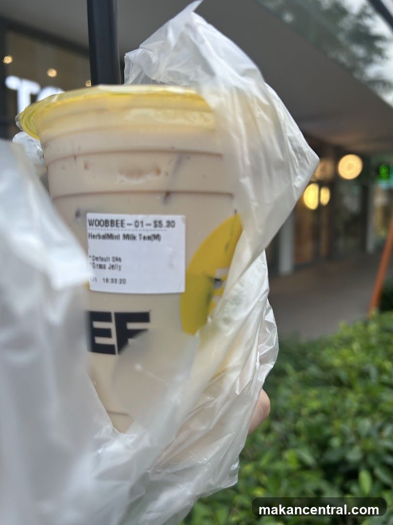 Herbal Mint Milk Tea