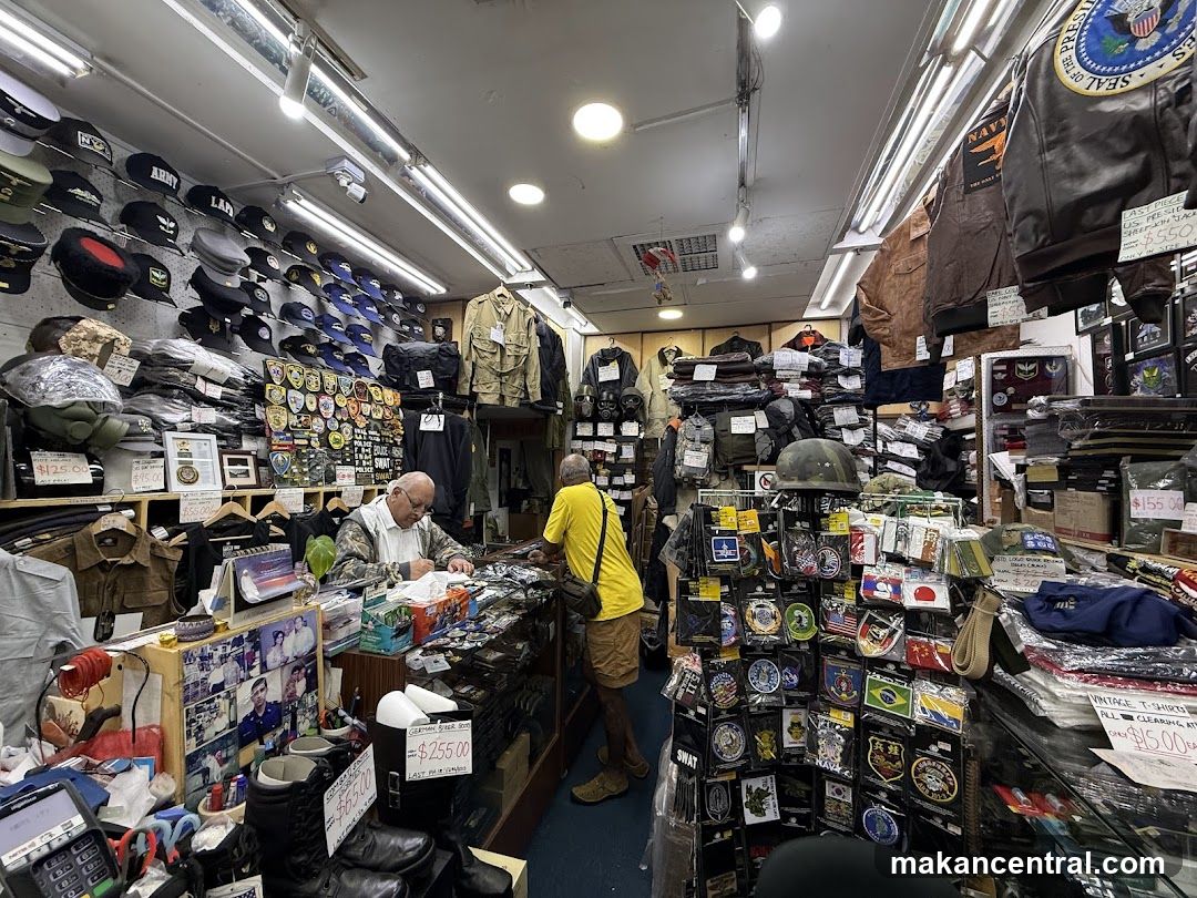 Military Surplus Store Interior