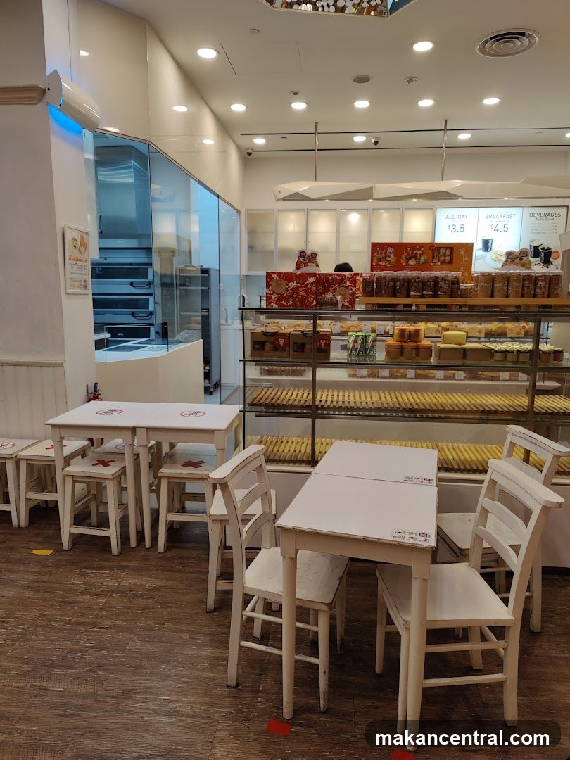 Bakery Interior with Seating