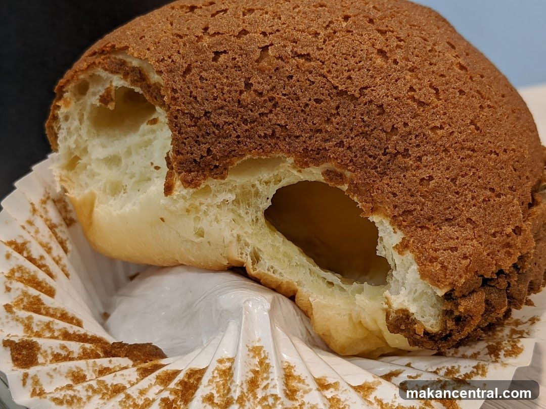 Close-up of a Melon Pan
