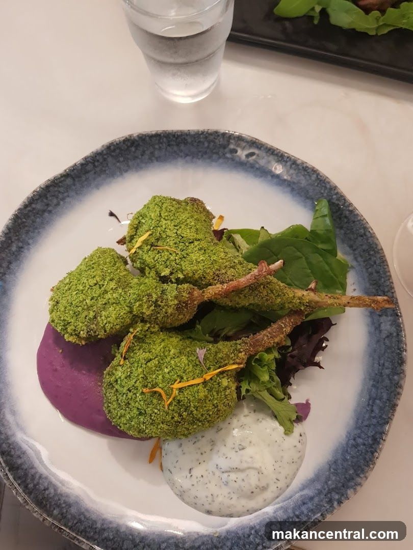 Pistachio-Crusted Lamb Chops