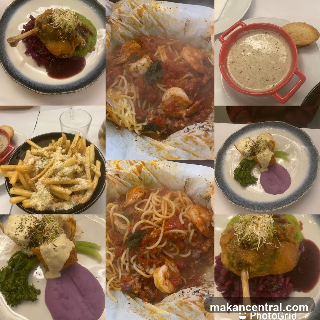 Collage of Food Dishes