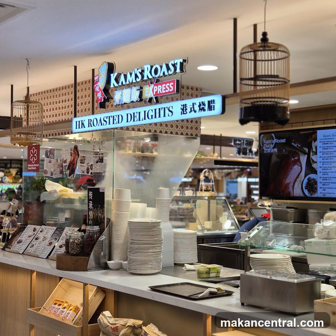 Kam's Roast Express Counter