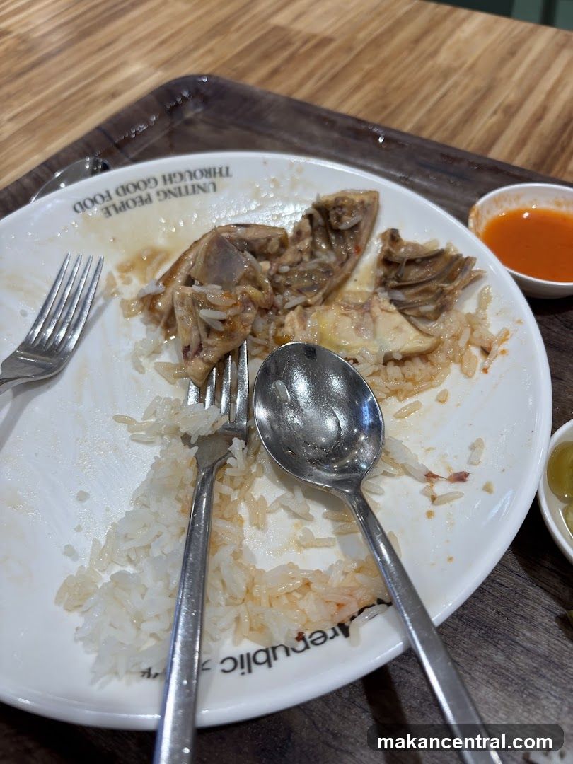 Partially Eaten Meal