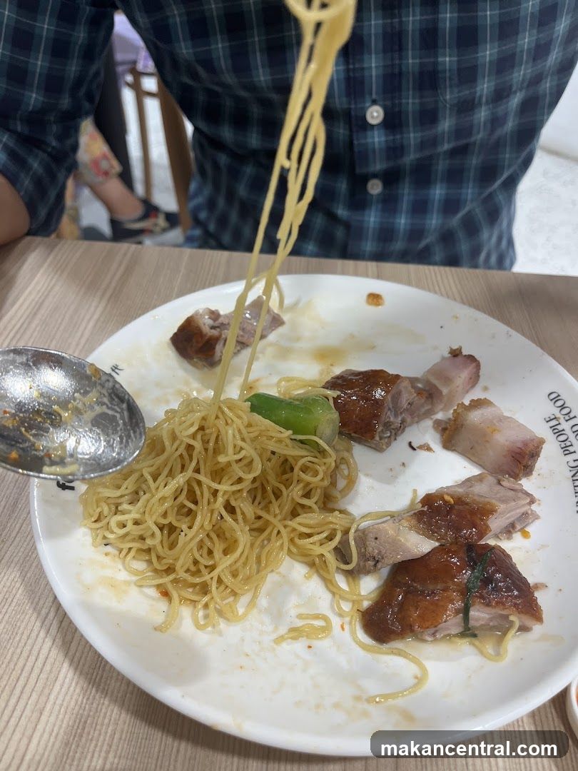 Roast Duck and Noodles