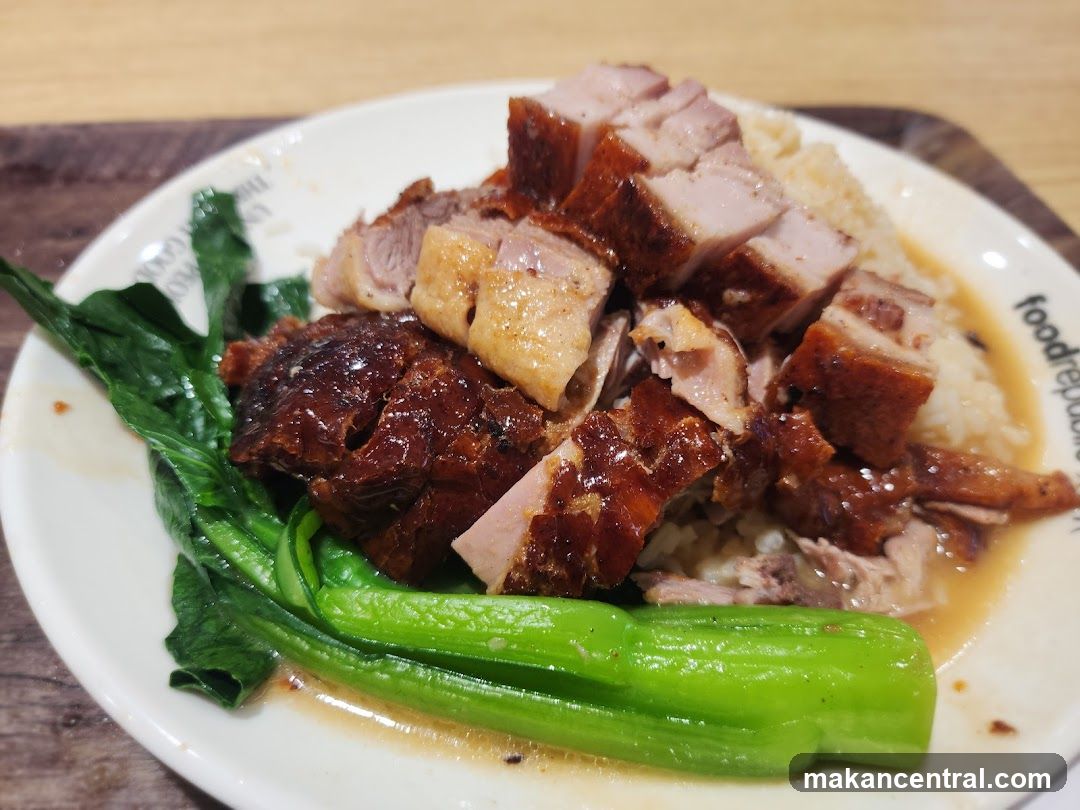Roast Duck and Pork Rice