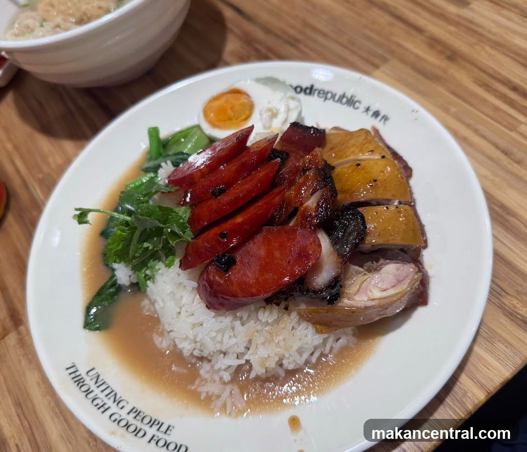 Roast Meats Rice Plate