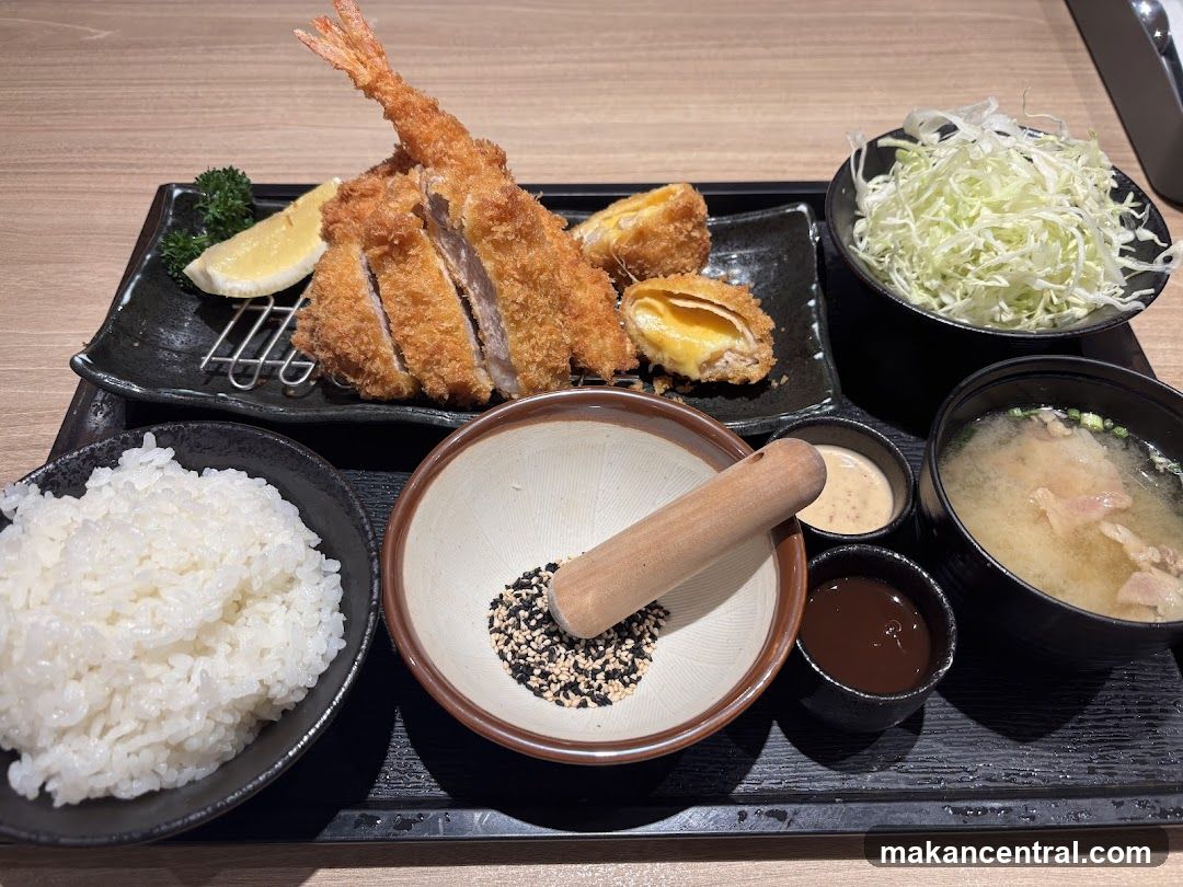 Fried Pork and Shrimp Set