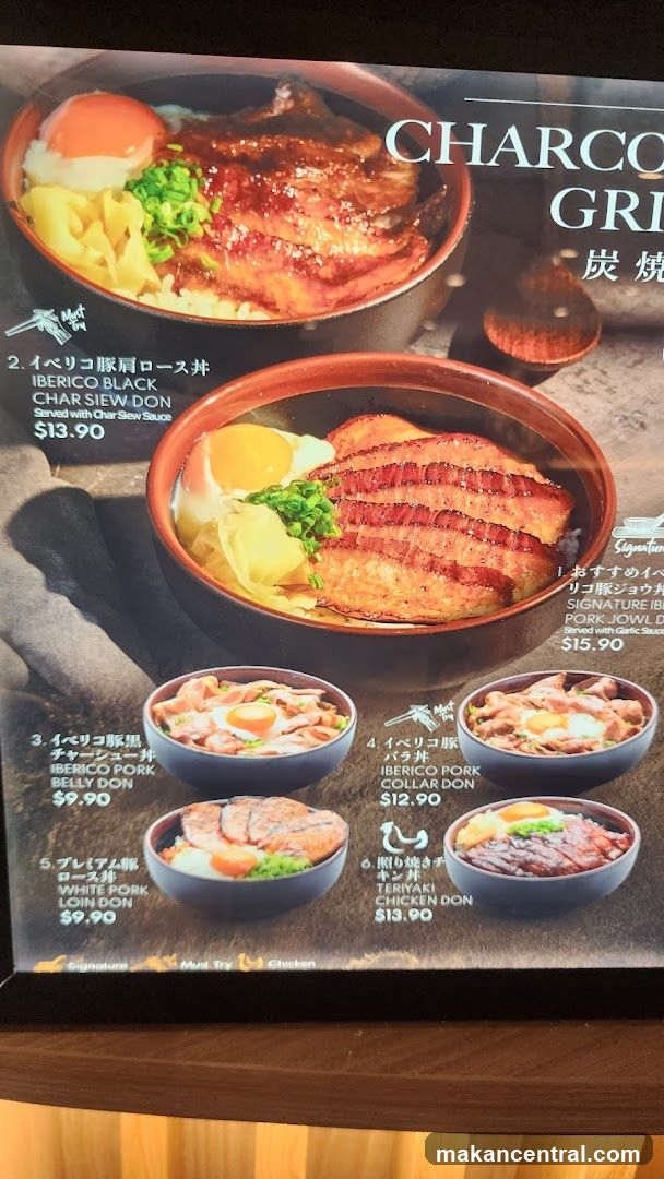 Charcoal Grilled Donburi