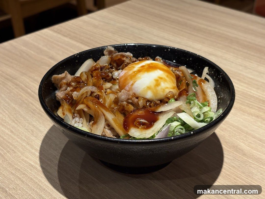 Pork Donburi with Egg