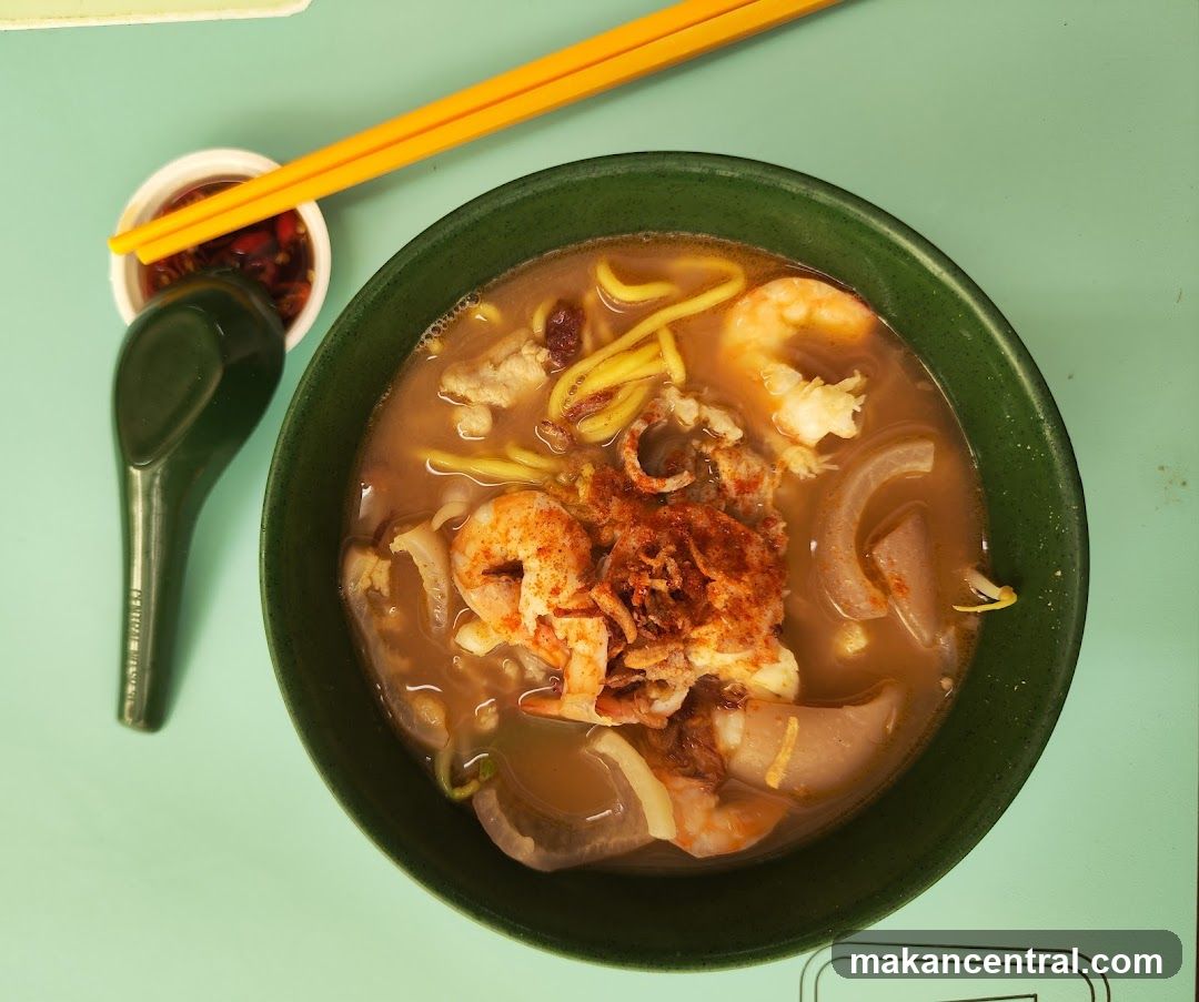 Noodle Soup with Shrimp