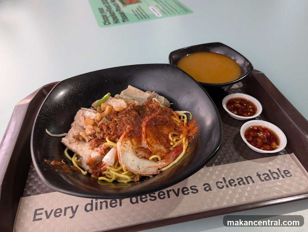 Noodles with Prawns and Pork
