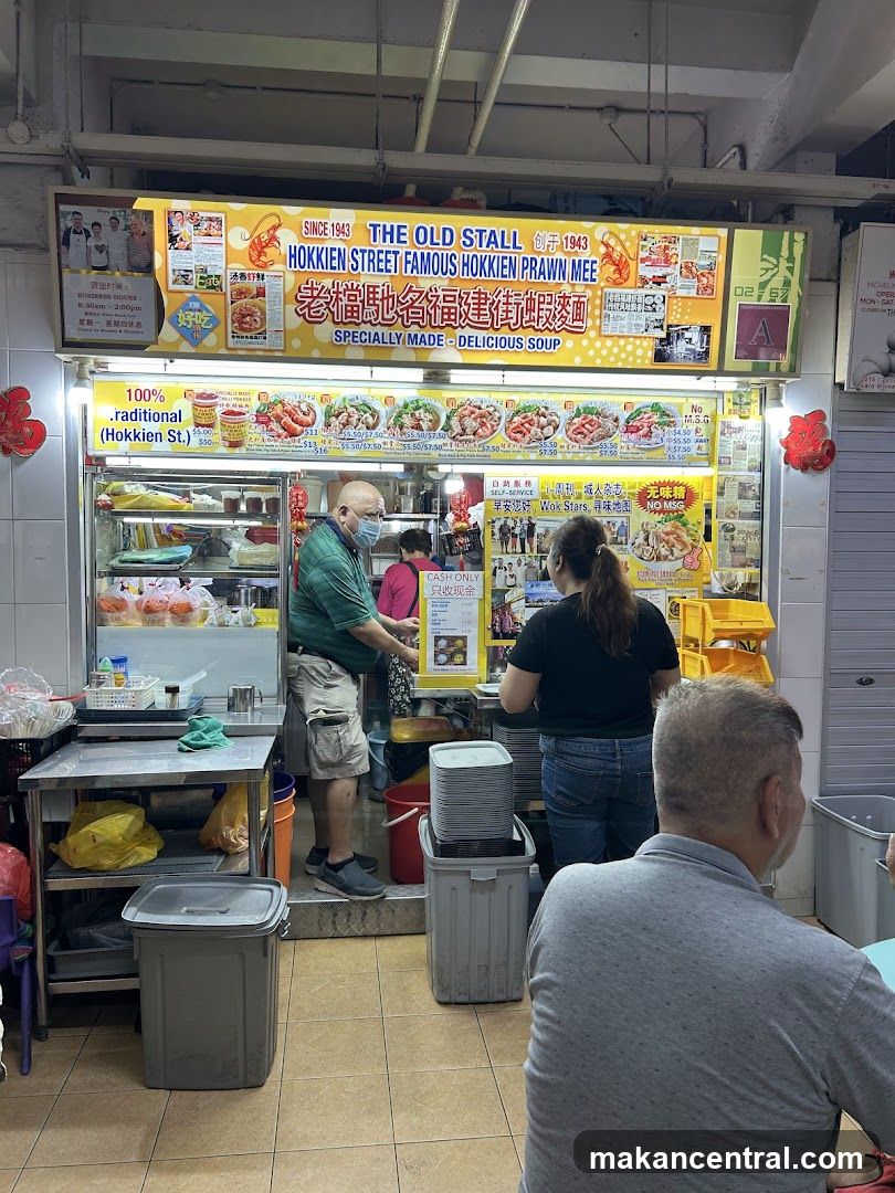 The Old Stall Hokkien Street Famous Prawn Mee
