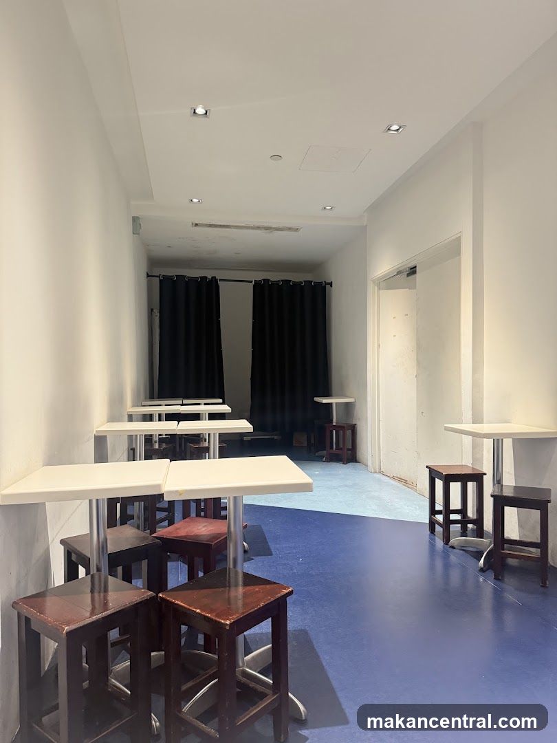 Empty Cafe Seating Area