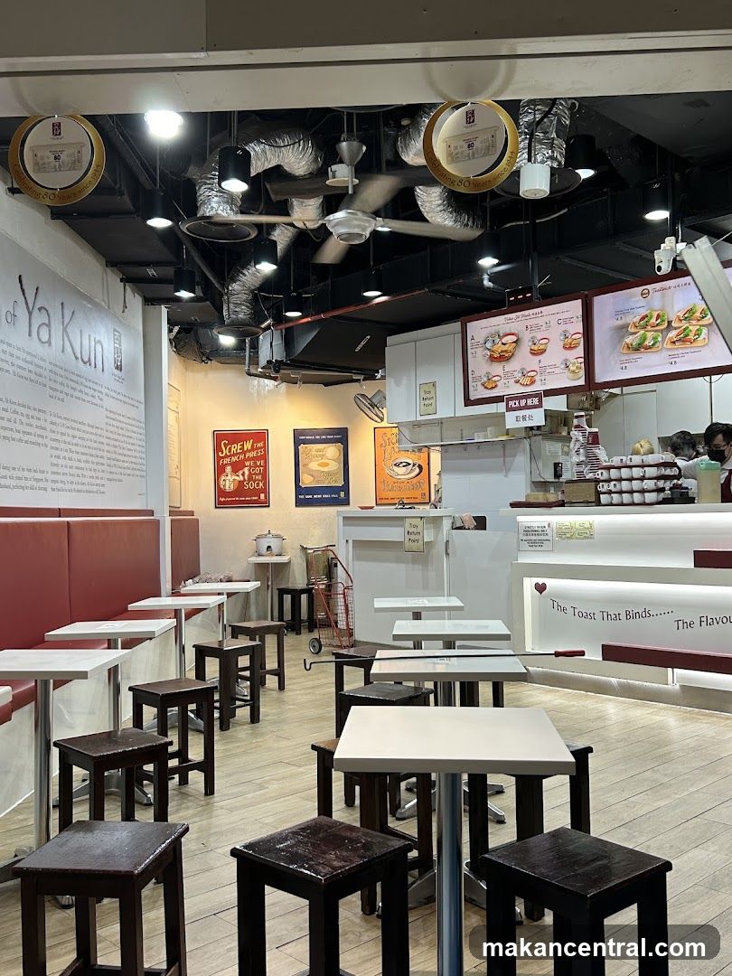 Ya Kun Cafe Interior