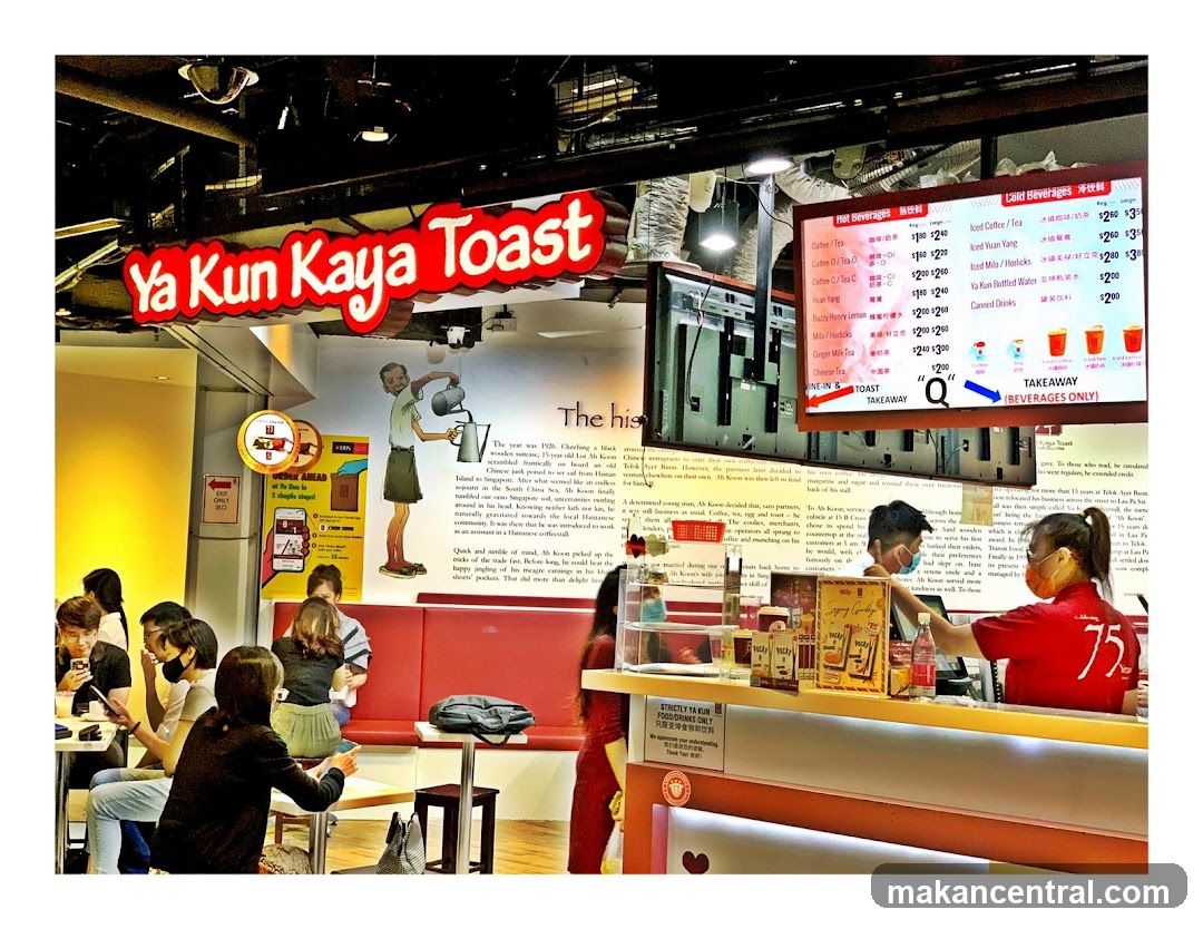 Ya Kun Kaya Toast Interior