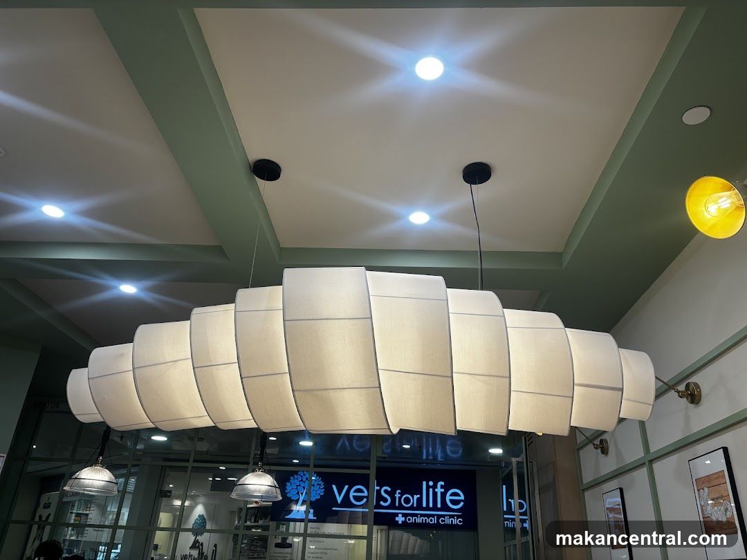 Modern Chandelier and Animal Clinic Signage
