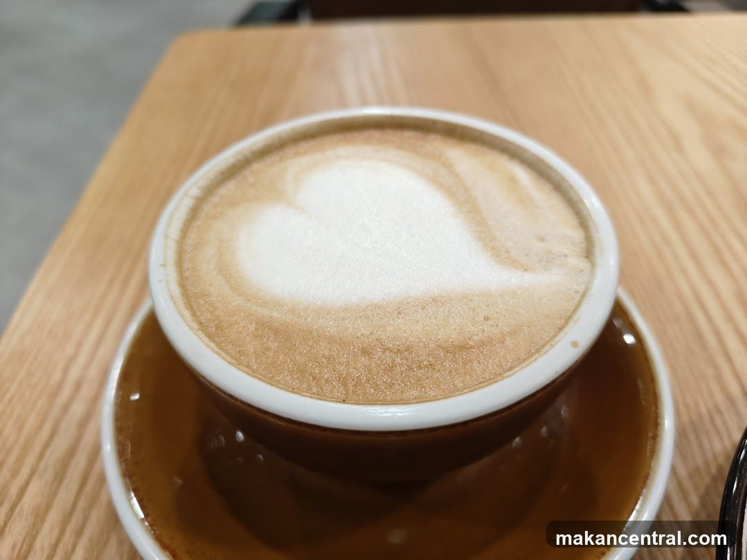 Latte with Heart Art