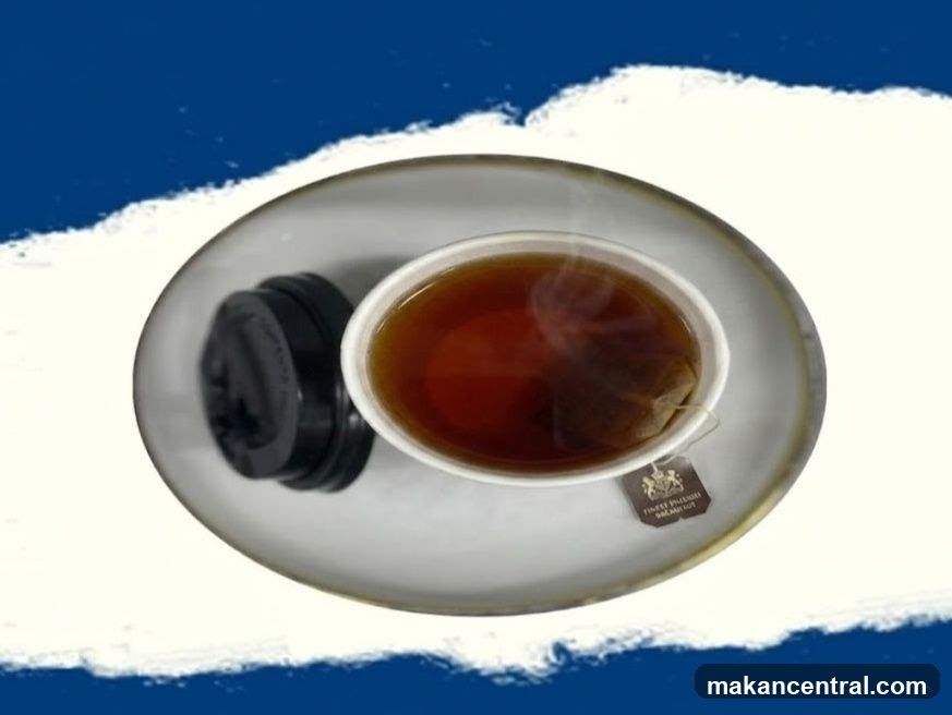 Hot Tea in a Cup