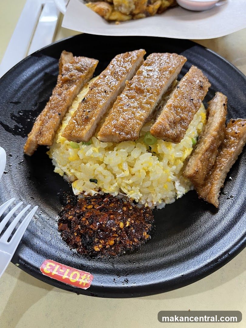 Pork Chop Fried Rice