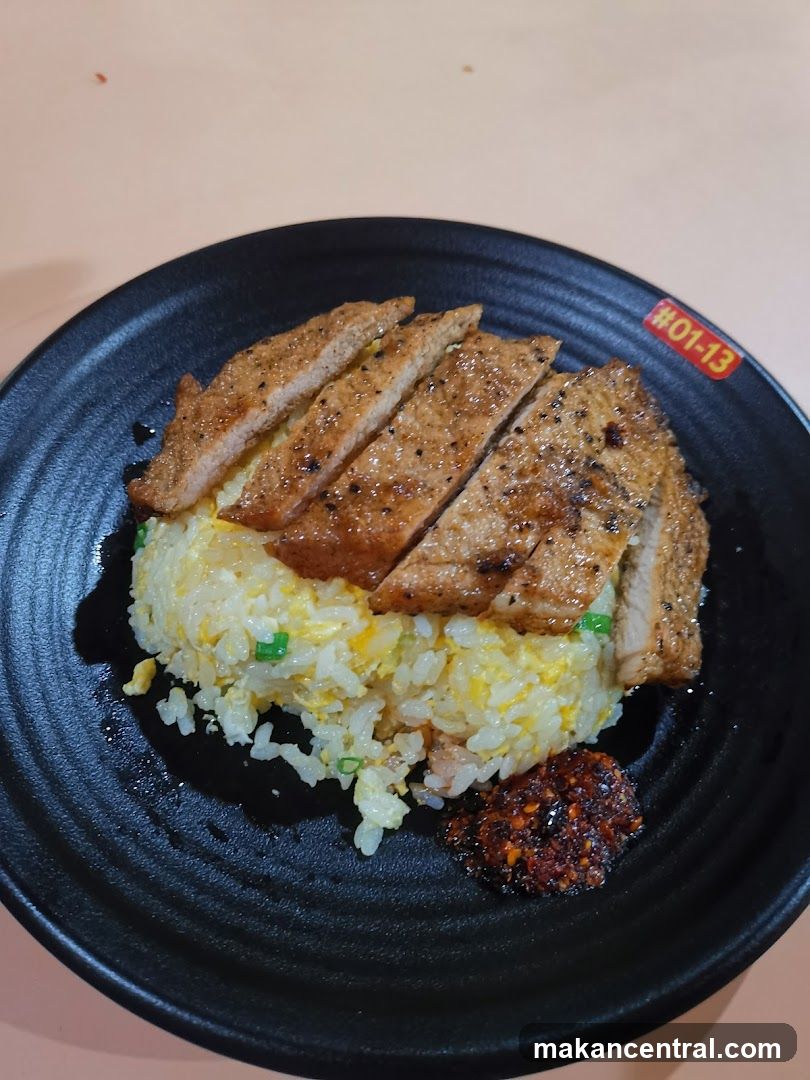 Pork Chop Fried Rice