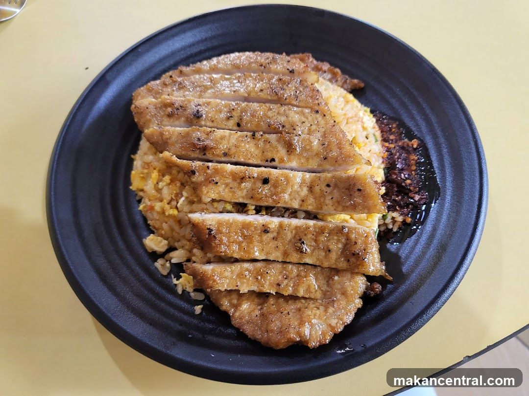 Pork Chop Fried Rice