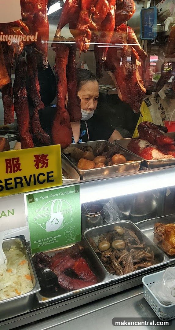 Food Stall with Roasted Meats