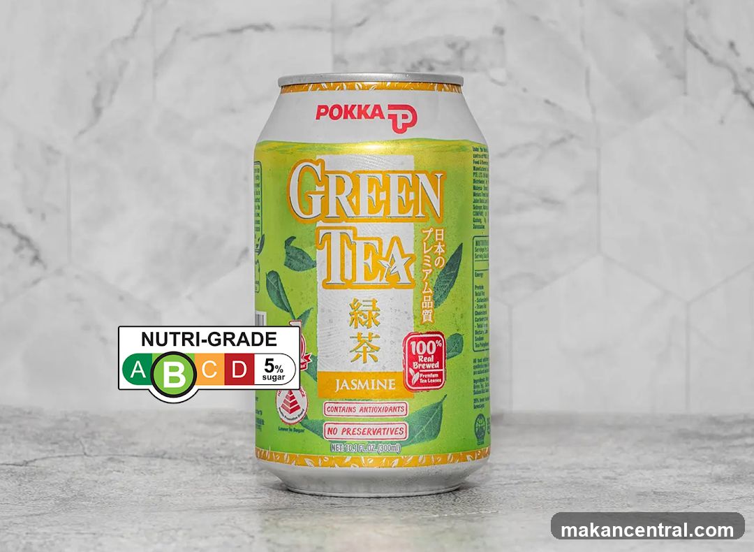 Pokka Green Tea Can