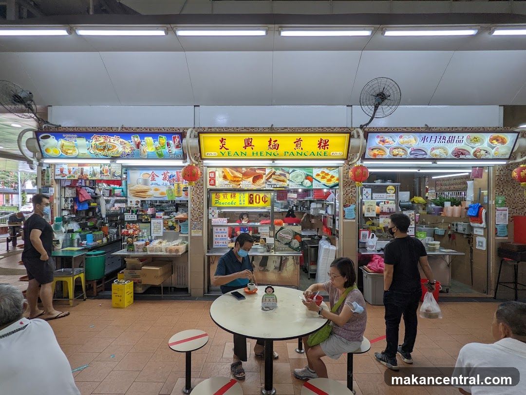 Food Stall with Seating Area