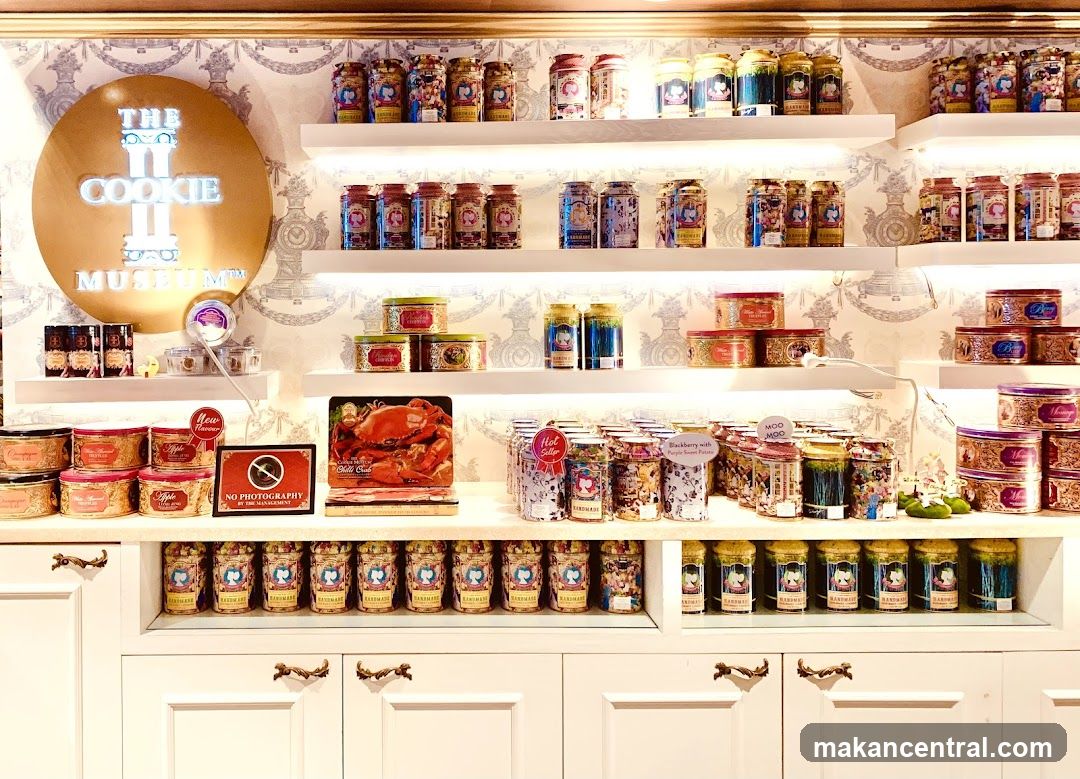 The Cookie Museum Display