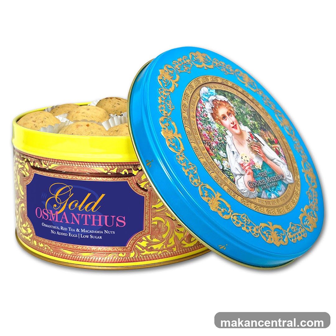 Gold Osmanthus Cookies Tin