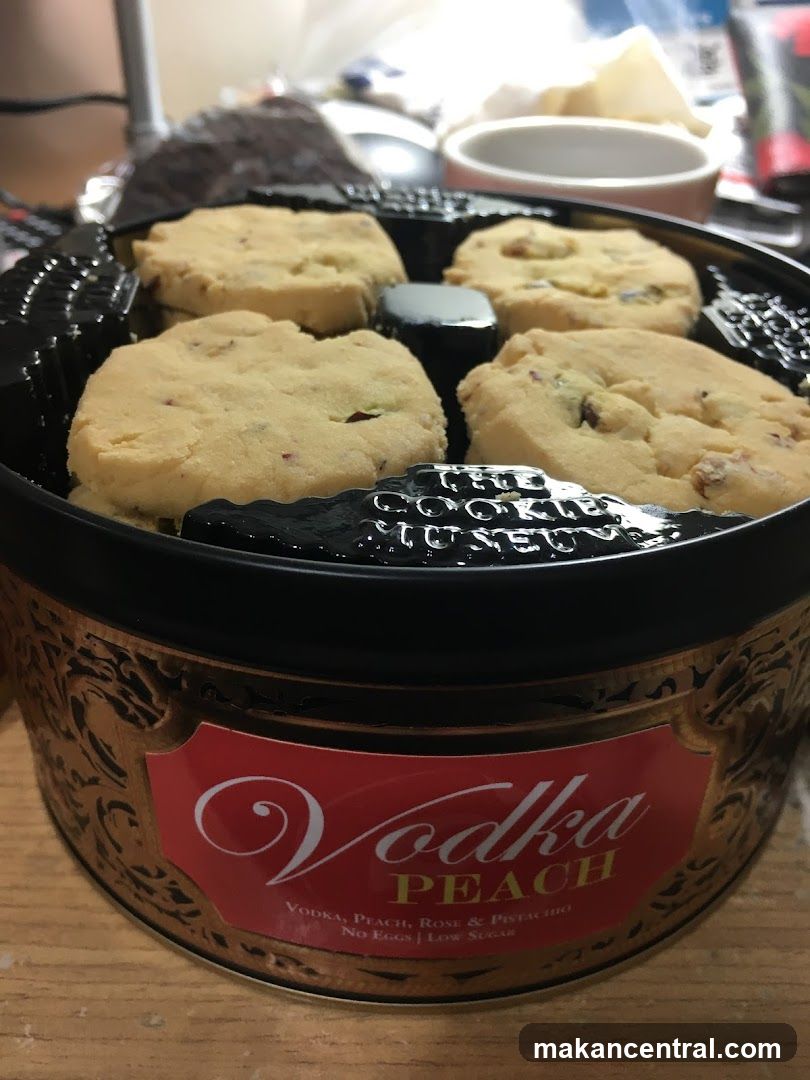 Vodka Peach Cookies