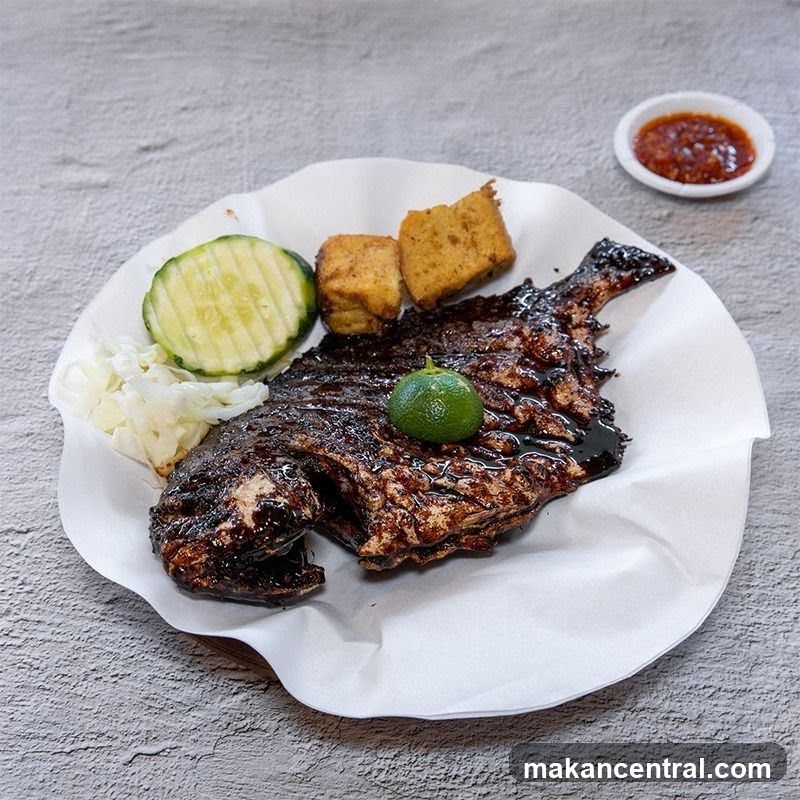 Grilled Fish with Sides