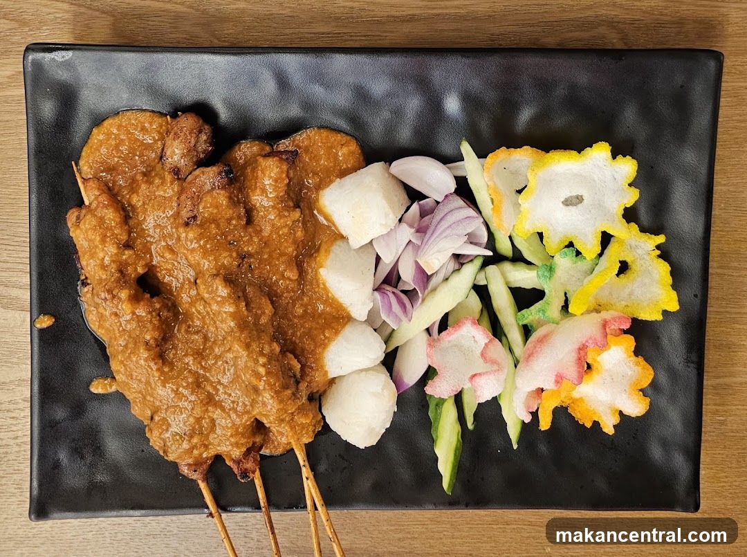 Chicken Satay with Peanut Sauce