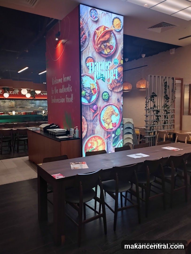 Indonesian Restaurant Interior